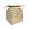 Dřevěný domek KARIBU BASTRUP 8 (78679) natur LG2845