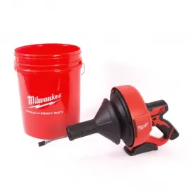 Subkompaktní čistič potrubí se spirálou o průměru 8 mm M12™ 12V 2x2,0Ah Milwaukee M12BDC8-202C