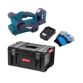 Aku pásová bruska 18V 1x5,0Ah + nabíječka + box XTLINE XT102755-1B5B
