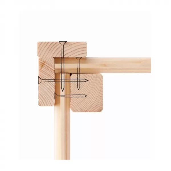 Dřevěný domek KARIBU KERKO 5 + přístavek 280 cm včetně zadní a boční stěny (9209) šedý LG2994