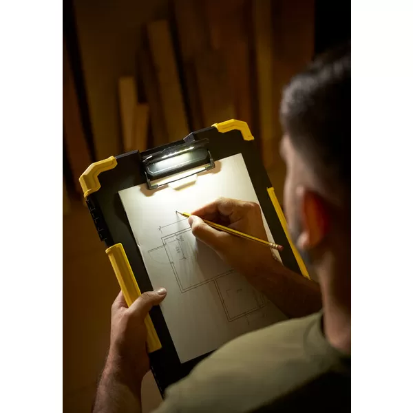 Clipboard na dokumenty TSTAK s LED svítilnou Stanley FatMax FMST82721-1