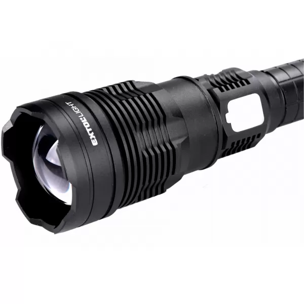 Svítilna 8000lm, zoom, USB nabíjení s powerbankou, 60W COB LED Extol Light 43142