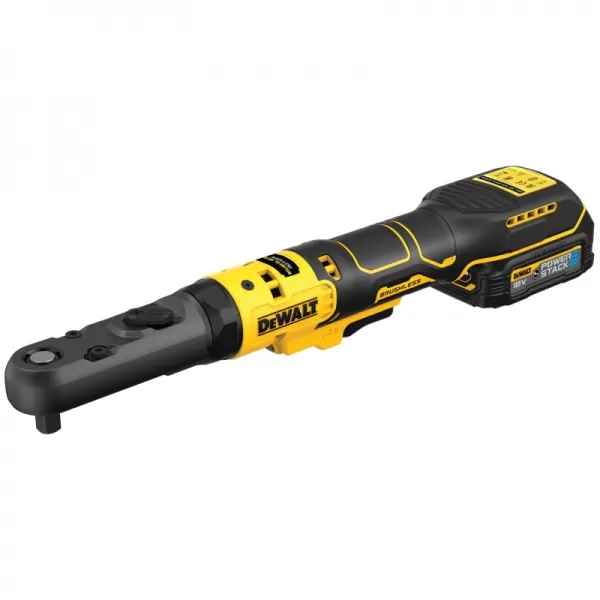 Aku ráčna s 3/8’’+ 1/2” s čtvercovou výměnnou hlavou 18V bez aku DeWALT DCF510N