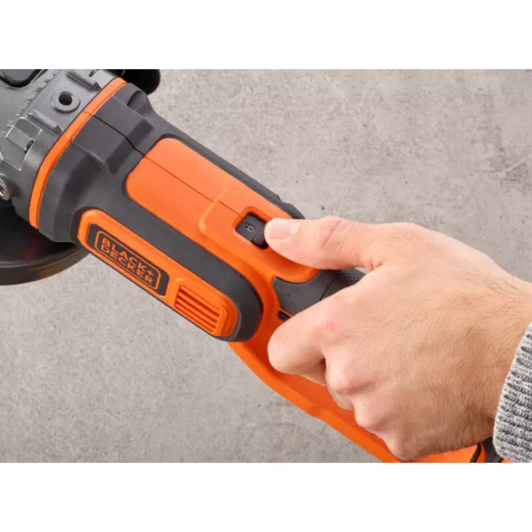 Aku úhlová bruska 18V bez aku Black&Decker BCG720N