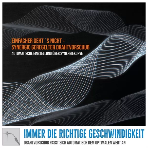 Svářečka SG 131 A-SYN s plněnou drátovou elektrodou Güde 20079