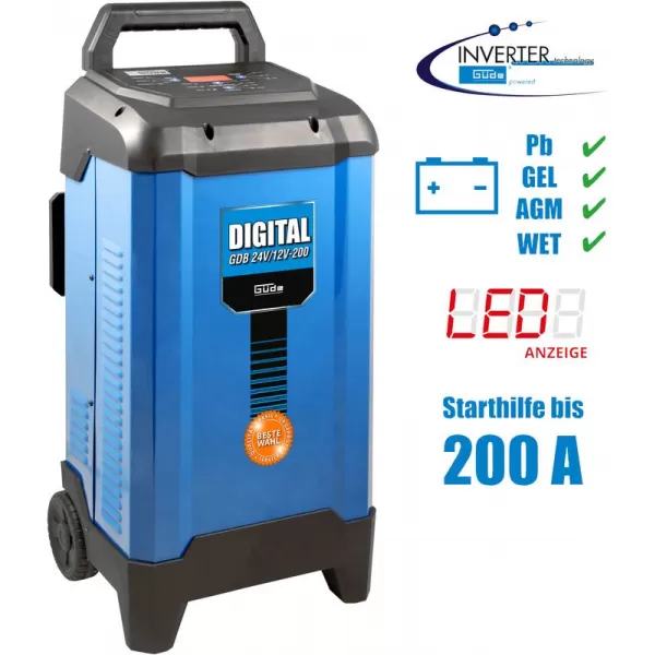 Nabíječka baterií Güde GDB 200 85128