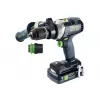 Aku příklepový vrtací šroubovák QUADRIVE TPC 18V 1x5,0 + 1x4,0Ah I-Plus Festool 577651