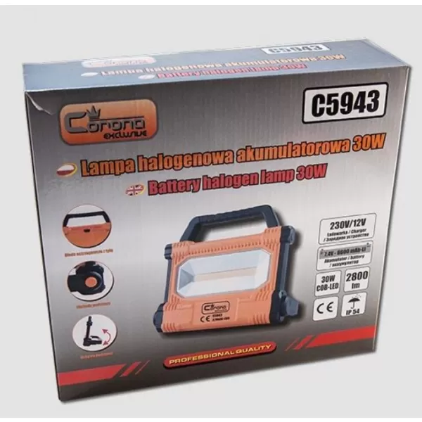 Svítilna pracovní halogenová RICHMANN PC5942