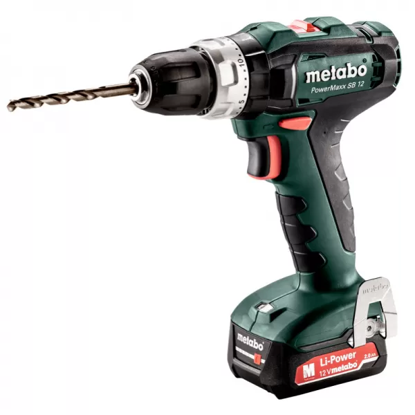 Aku příklepová vrtačka 2x2,0Ah Metabo PowerMaxx SB 12 601076500