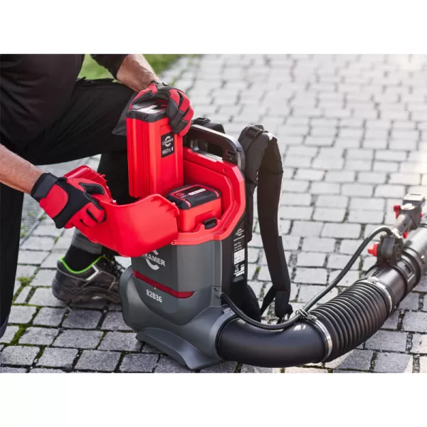 Aku zádový foukač bez aku 82V CRAMER 82B36