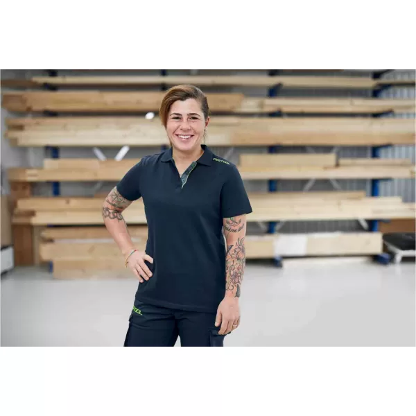 Dámské triko s límečkem FESTOOL POL-LAD-FT1 S