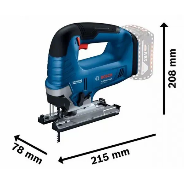Aku kmitací pila 18V bez aku Bosch GST 185-LI 0 601 5B3 021