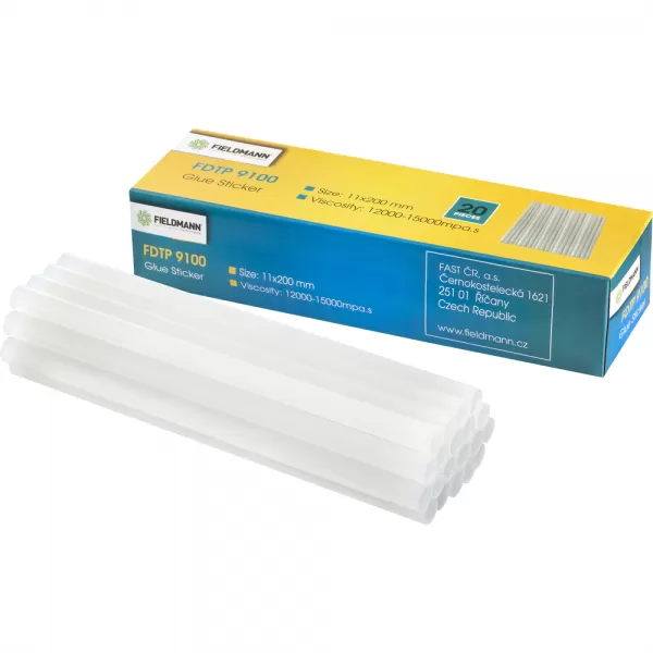 Tavné tyčinky transparentní, 11mm FIELDMANN FDTP 9100