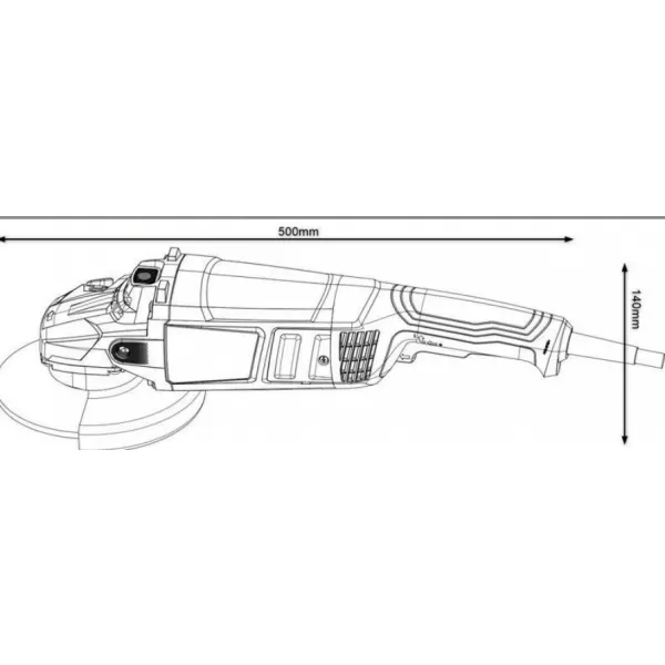 Úhlová bruska Bosch GWS 2200 0 601 8C0 320
