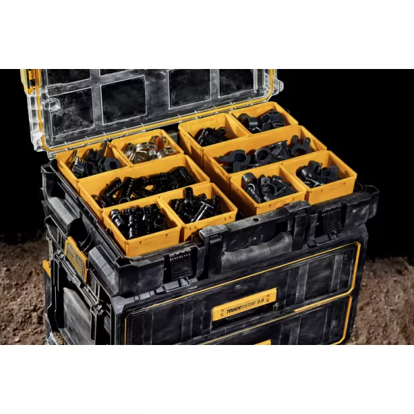 Stohovatelný organizér DS100 TOUGHSYSTEM 2.0 DeWALT DWST83394-1