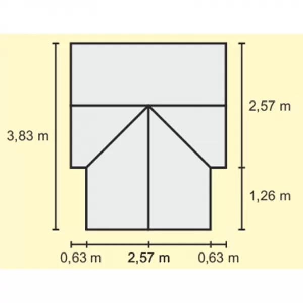 Skleník VITAVIA SIRIUS PC 4 mm zelený LG630