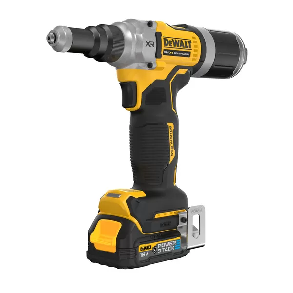 Aku nýtovačka pro nýty od 4,8 mm do 6,4 mm 18V 2x1,7Ah DeWALT DCF414E2GT