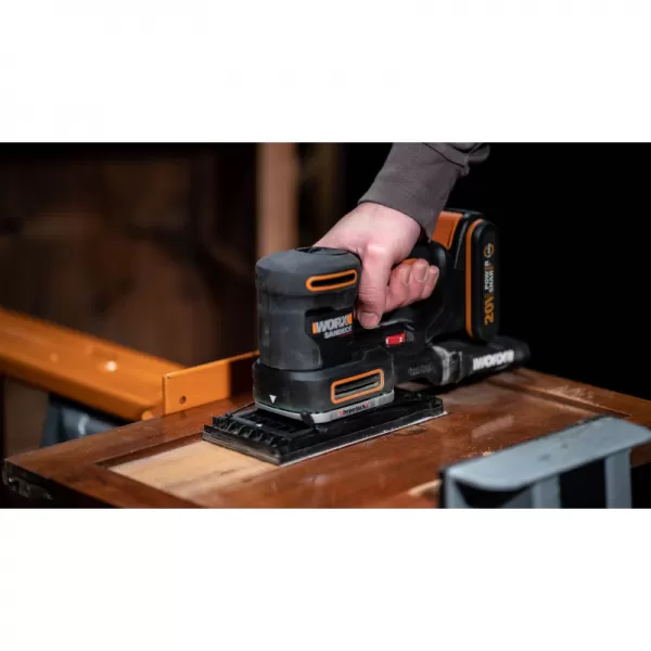 Aku multifunkční bruska 5v1 20V 1x2,0Ah Worx Orange WX820