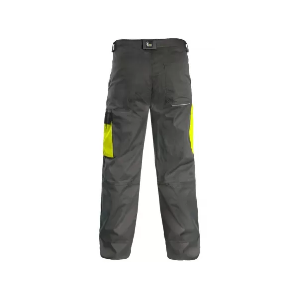 Kalhoty Canis CXS PHOENIX CEFEUS, šedo-žlutá