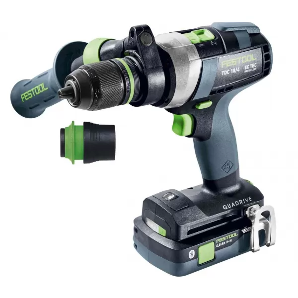 Aku vrtací šroubovák QUADRIVE TDC 18V 1x5,0 + 1x4,0Ah I-Plus Festool 577649