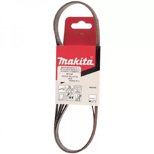 Brusný pás 13x533mm K80 5ks Makita P-43343