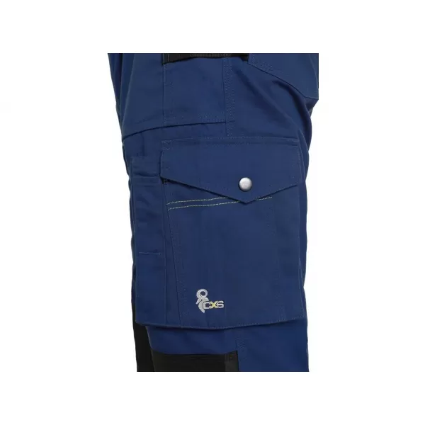Kalhoty Canis CXS STRETCH, pánské, tmavě modré-černé