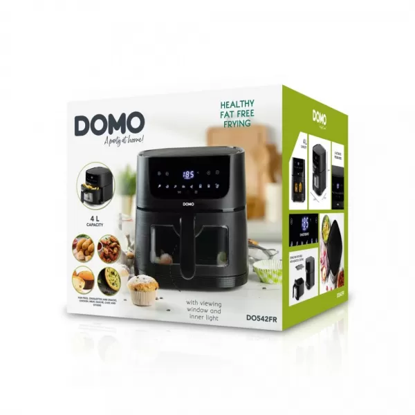 Horkovzdušná fritéza 4 l s průzorem DOMO DO542FR