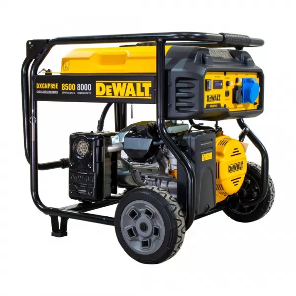 Benzínová jednofázová elektrocentrála DeWALT DXGNP85E
