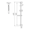 Sprchová souprava chrom Novaservis KIT866,0