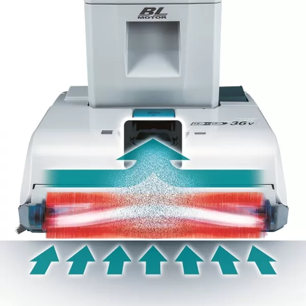 Aku vysavač tyčový Li-ion LXT 2x18V bez aku Makita DVC560Z