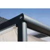 Hliníková pergola SKYLUX CLIMALUX 4,0 x 3,5 m antracit + čirý PC LG2225