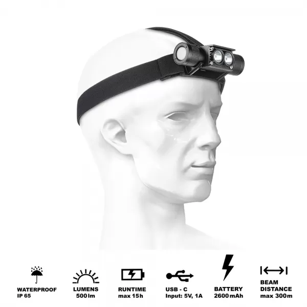 Čelovka outdoor SENCOR SLL 707