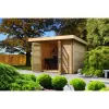 Dřevěný domek KARIBU BASTRUP 2 (73283) natur LG2805
