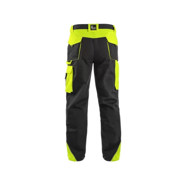 Kalhoty Canis do pasu CXS SIRIUS BRIGHTON, černo-žluté