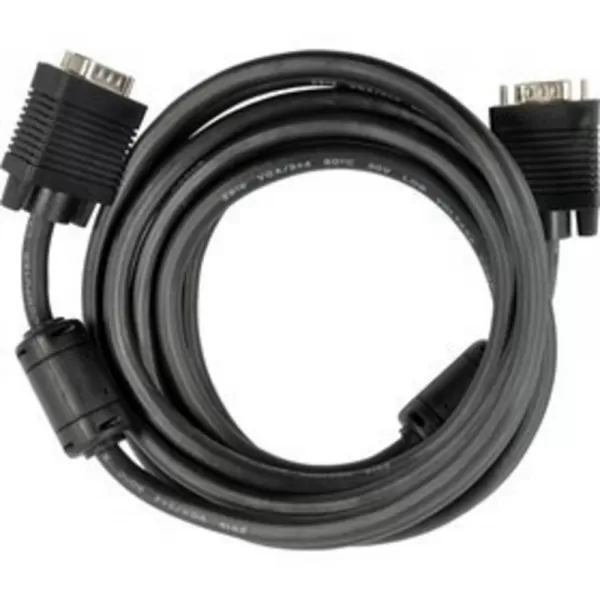 AV kabel 1,5m VGA M-M Ni 2xFER SENCOR SCO 505-015