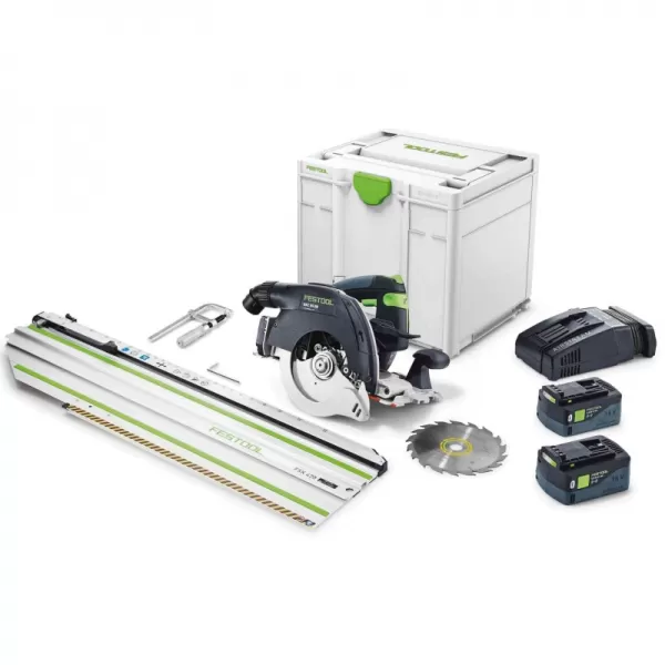 Aku okružní pila HKC 55 18V 2x5,0Ah EBI-Set-FSK 420 Festool 577675