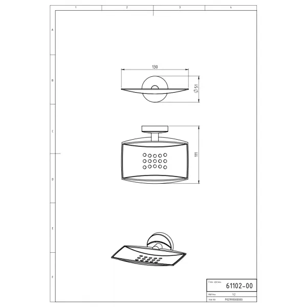 Mýdlenka Metalia 11 chrom Novaservis 0102,0