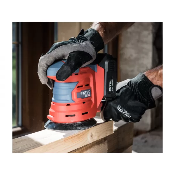 Aku excentrická bruska SHARE 20V bez aku Extol Premium 8891847