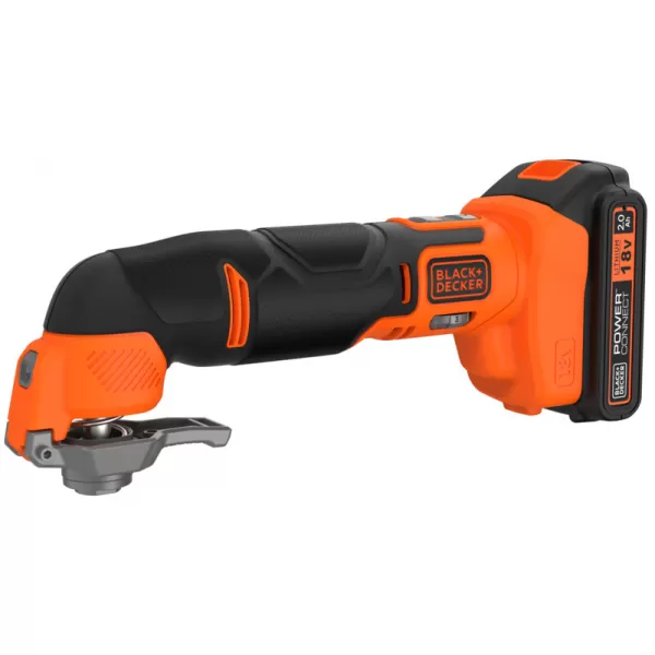 Aku multifunkční oscilační bruska 18V 1x2,0Ah Black&Decker BDCOS18D1K