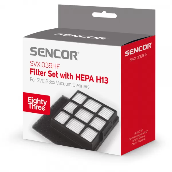 Sada filtrů pro SVC 83x SENCOR SVX 039HF