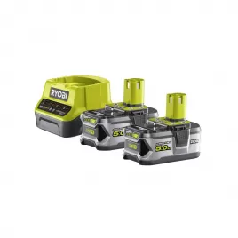 Sada akumulátoru s nabíječkou 18V / 2x 5Ah ONE+ RYOBI RC18120-250