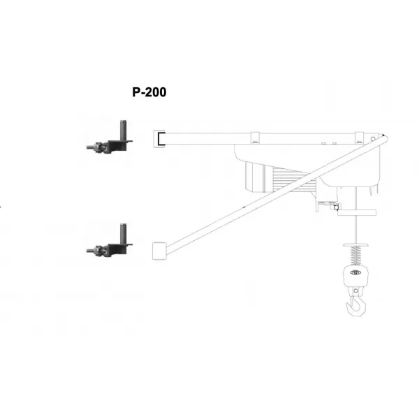 Klemy na lešení 2ks CAMAC