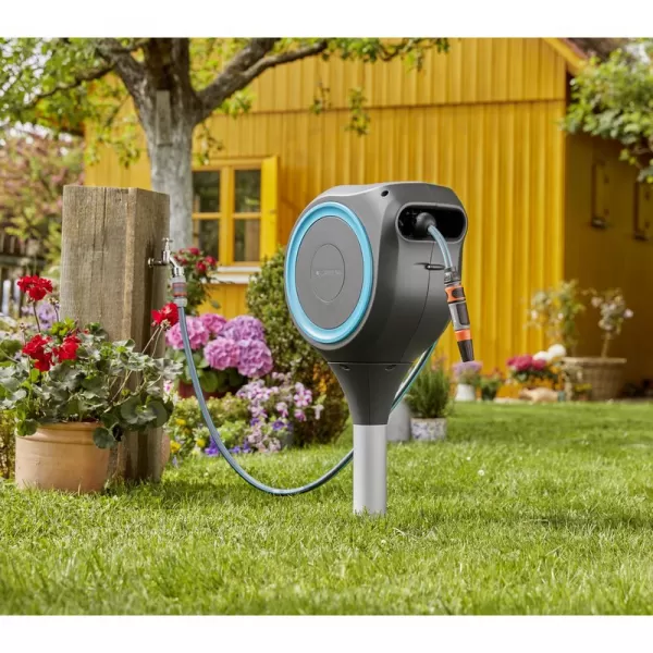 Zahradní box na hadici Gardena RollUp S tyrkysový 18604-20