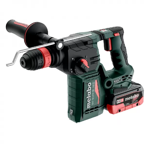 Aku kombinované kladivo 18V/2x5,5Ah KH 18 LTX BL 24 Q, mB Metabo 601714660