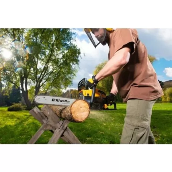 Řetězová pila s benzinovým motorem 49,3cm3 Riwall PRO RPCS 5140 SET