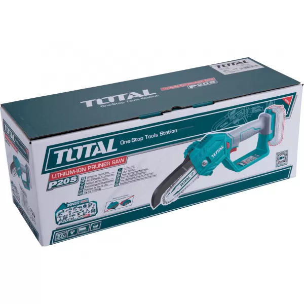 Aku mini řetězová pila 20V bez aku TOTAL TGSLI2058