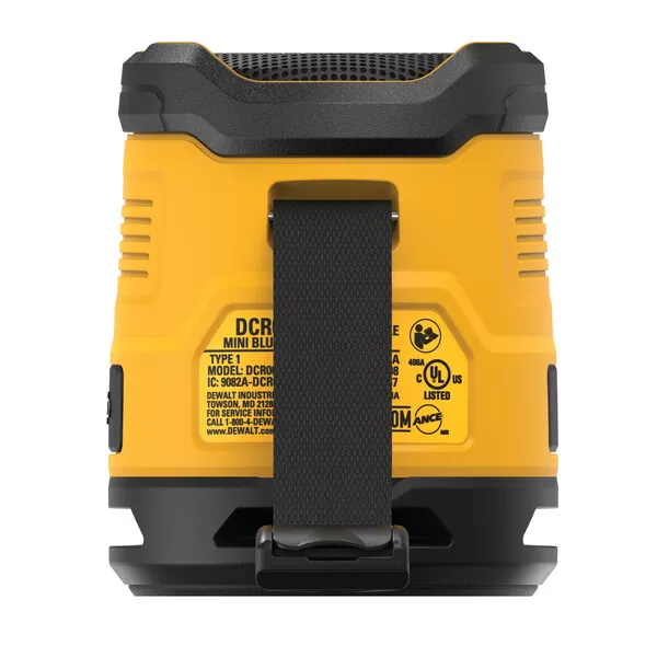 Nabíjecí Bluetooth reproduktor USB-C DeWALT DCR009