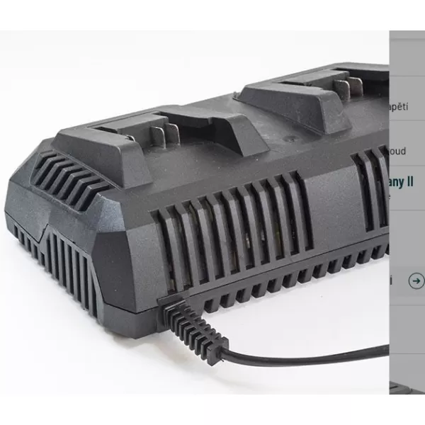 Nabíječka baterie li-ion 2X18V, 3.5A XTline XT102792