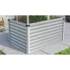 Vyvýšený záhon s pařeništěm GAIA JUMBO sklo 3 mm stříbrný VITAVIA LG3738