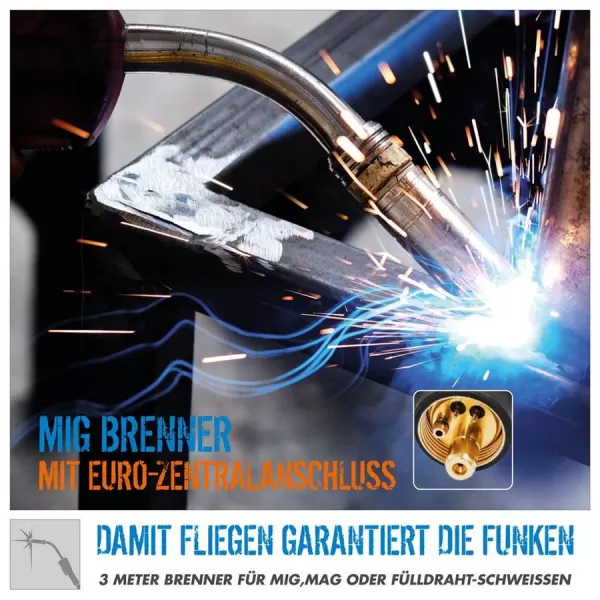 Univerzální svářečka UNI-MIG 205 SYN Güde 20083